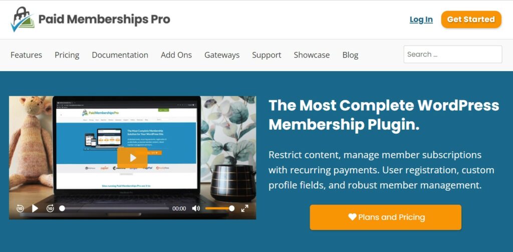 Paid Membership Pro Membership Plugin For Wordpress