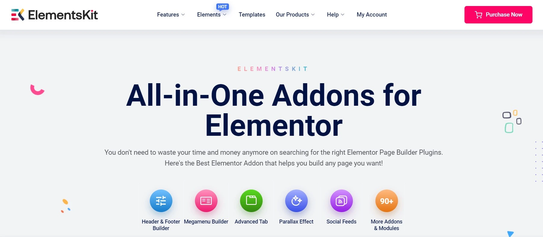 Elementskit Addon For Elementor