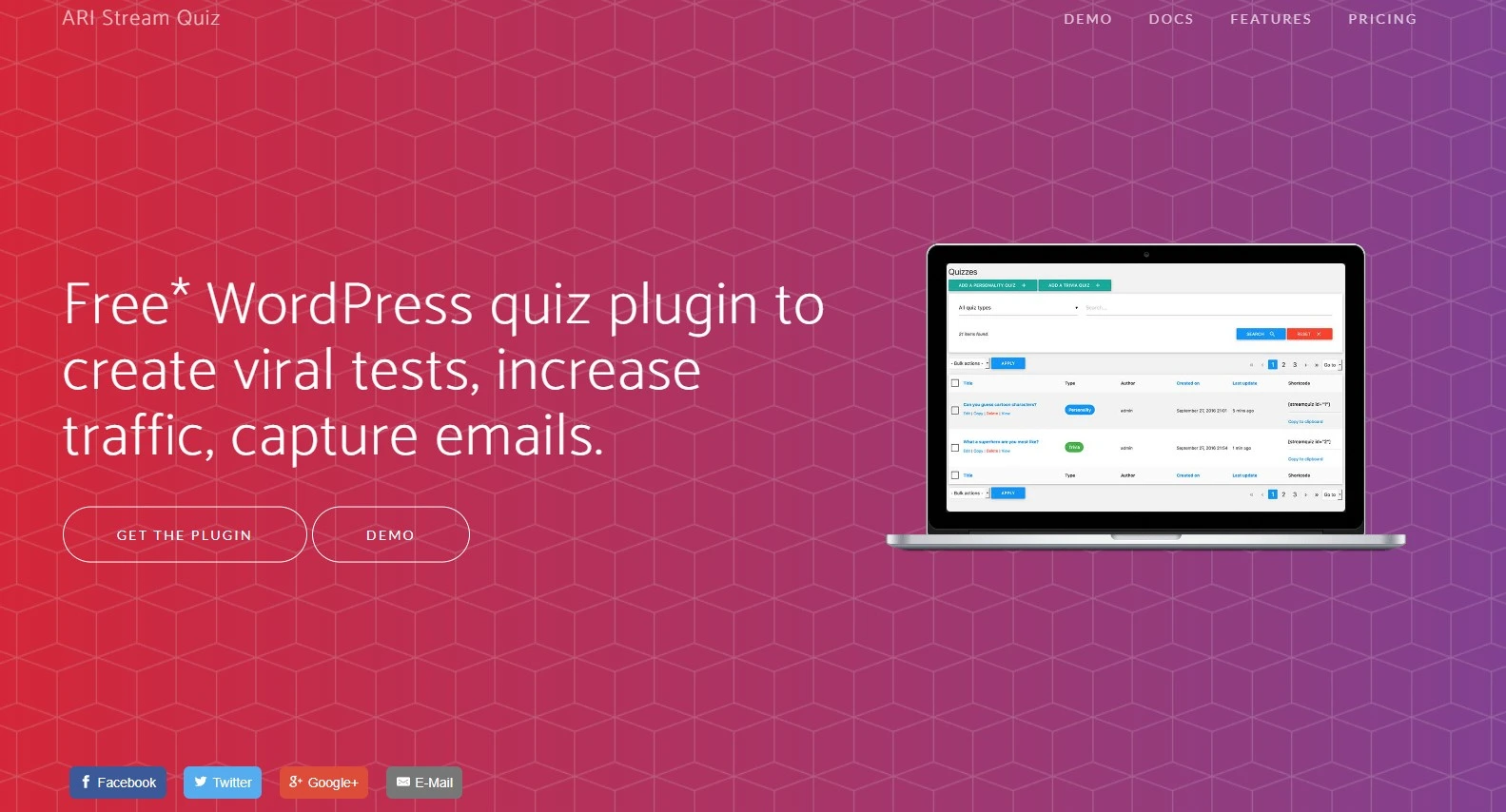 Ari Stream Quiz Wordpress Quiz Plugin