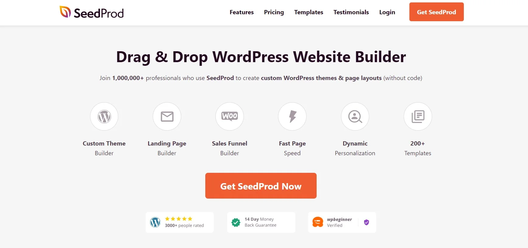 Seedprod Drag And Drop Landing Page Plugin