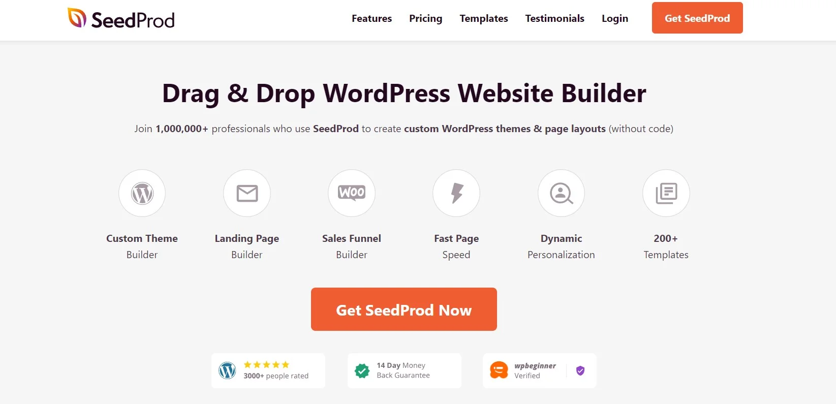 Seedprod Drag And Drop Website Builder For Wordpress