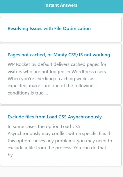 Wp Rocket Extensive Documentation