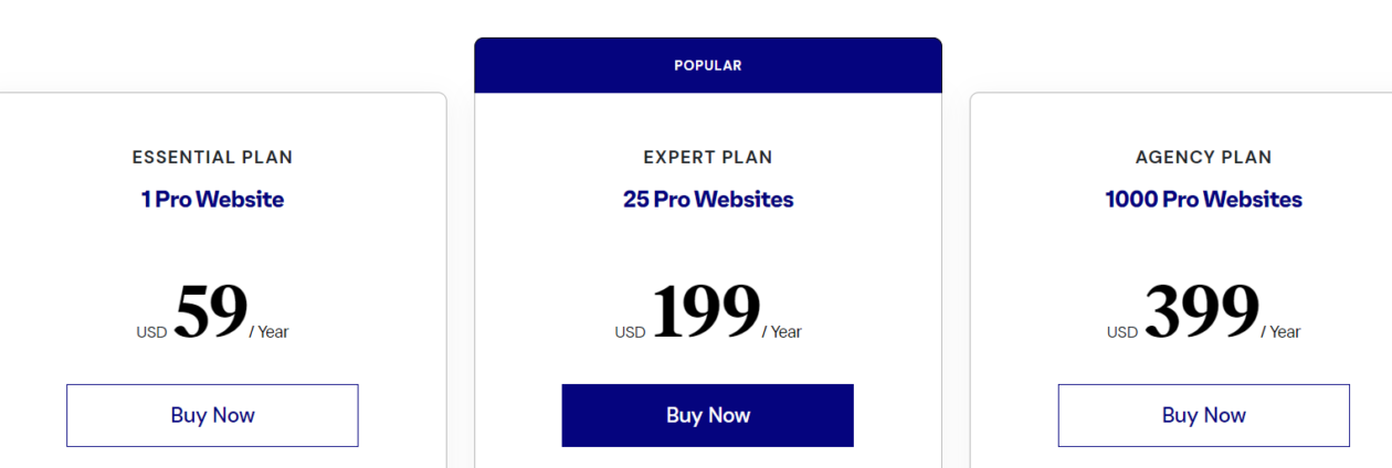 Elementor Page Builder Pricing