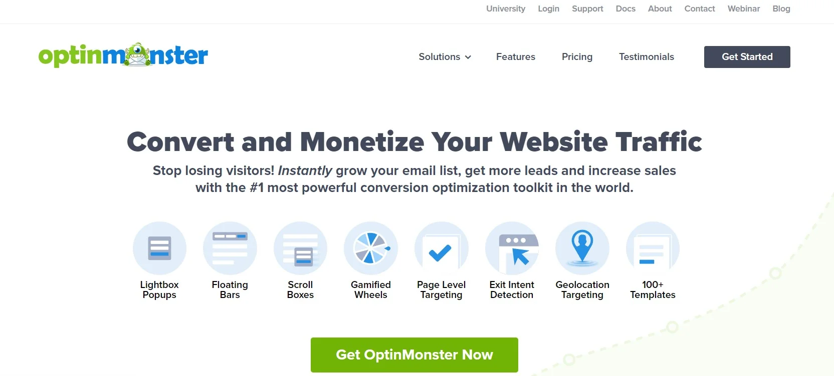 Optinmonster Offers Advanced Targeting Options