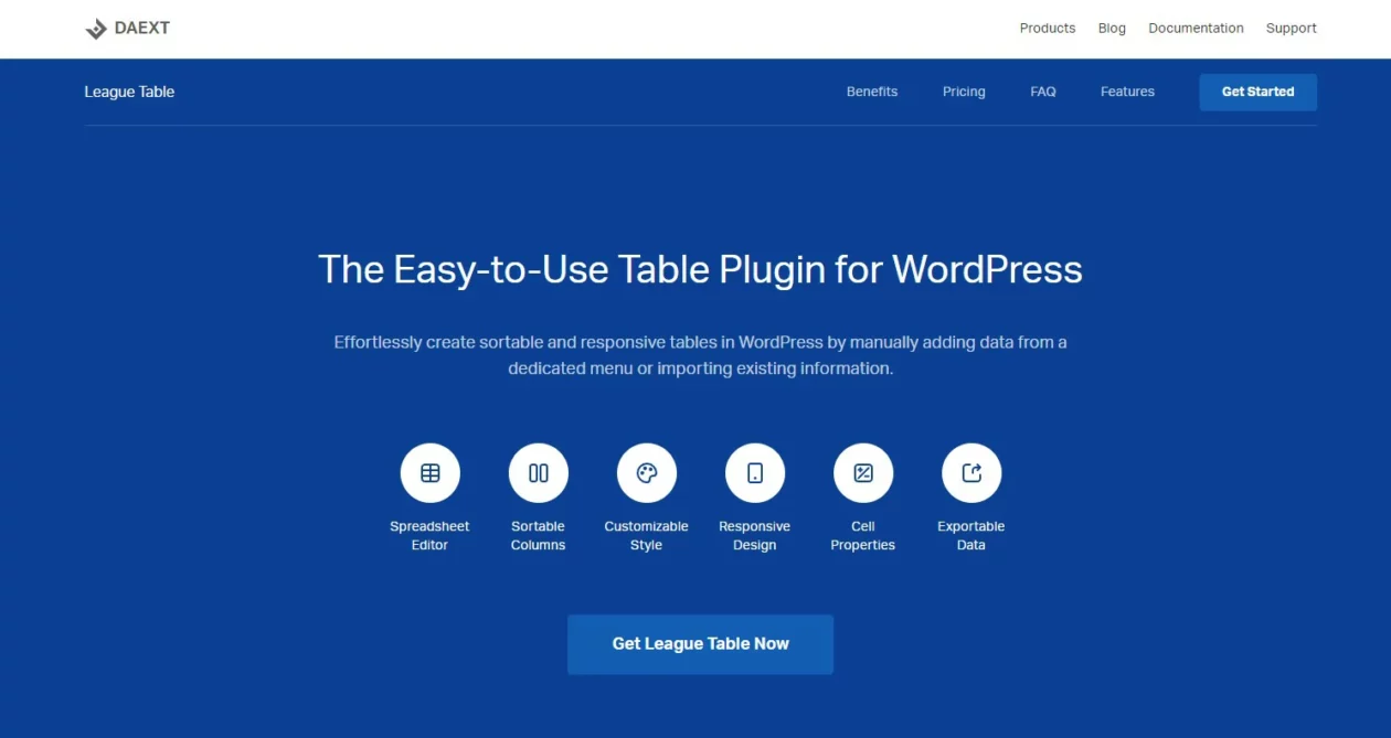 League Table Plugin For Wordpress