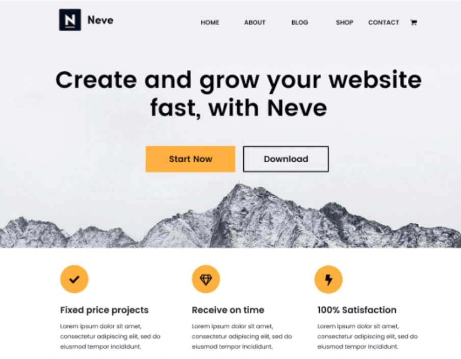Neve Is A Versatile Wordpress Theme That Caters To Woocommerce Websites.webp