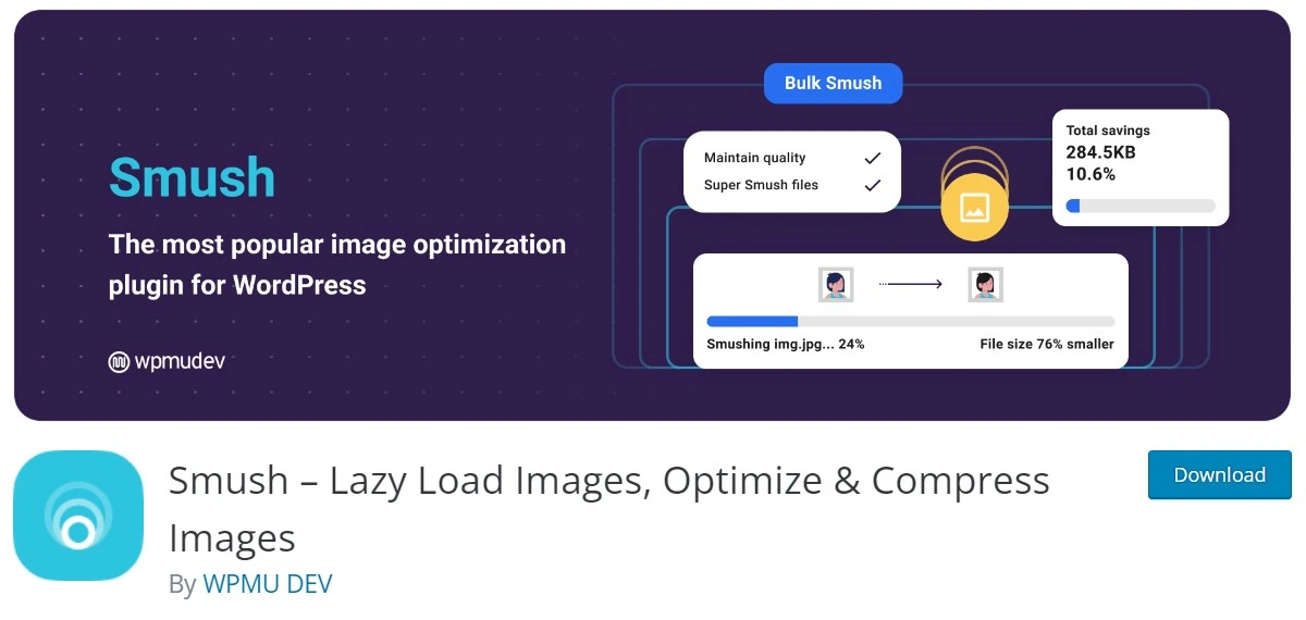 Smush One Of The Best Lazy Load Plugins For Wordpress.webp