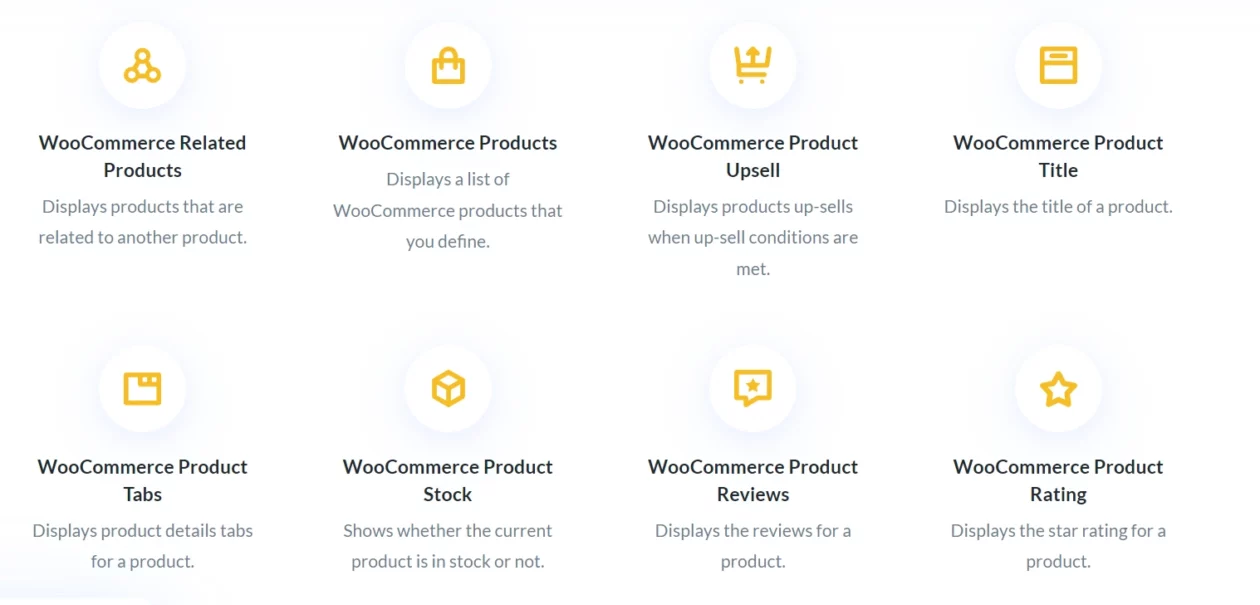 Divi's 16 Woocommerce Products