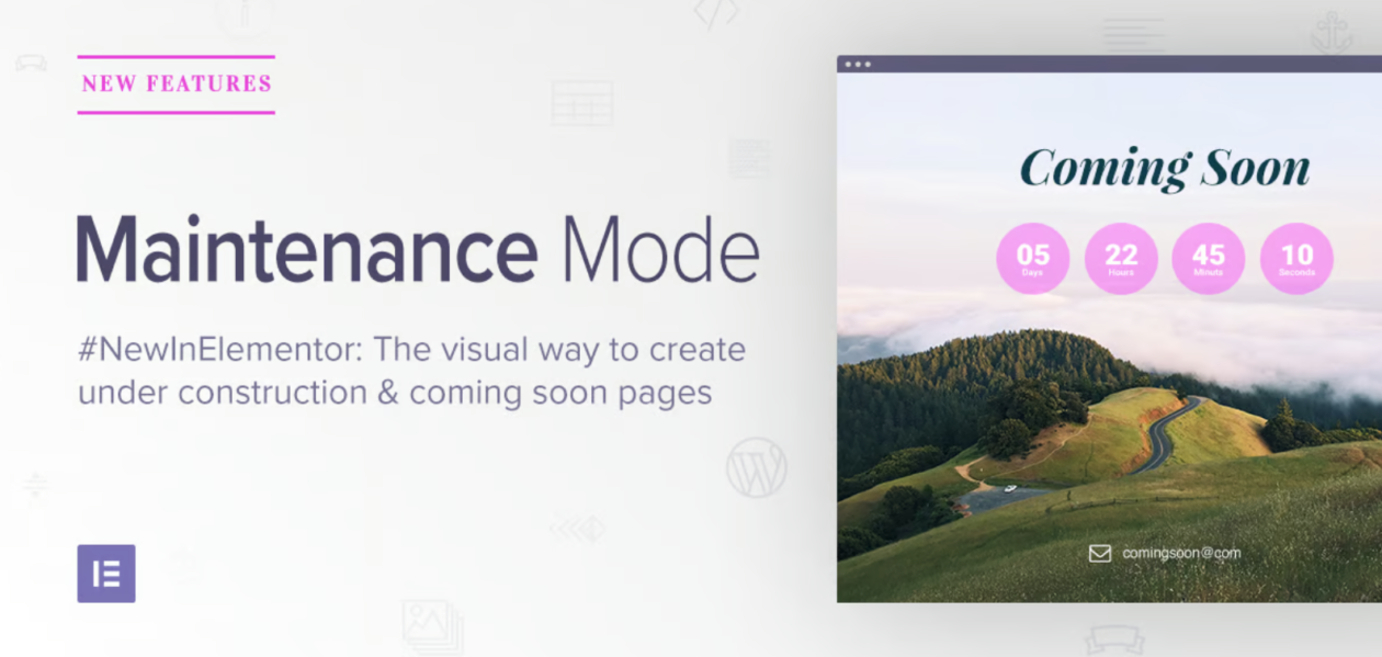 Elementor Maintenance Mode