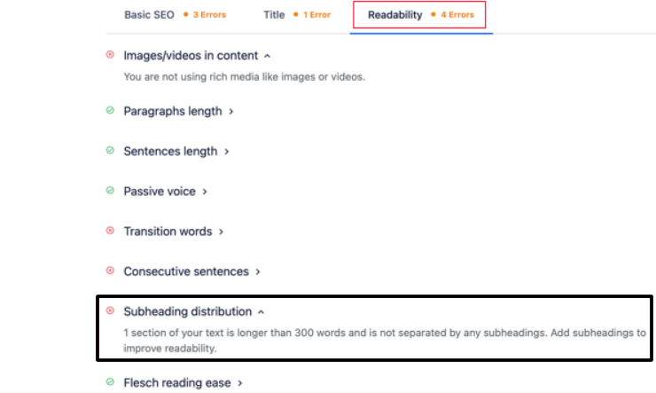 Improve Readability Of Heading Tags In Wordpress